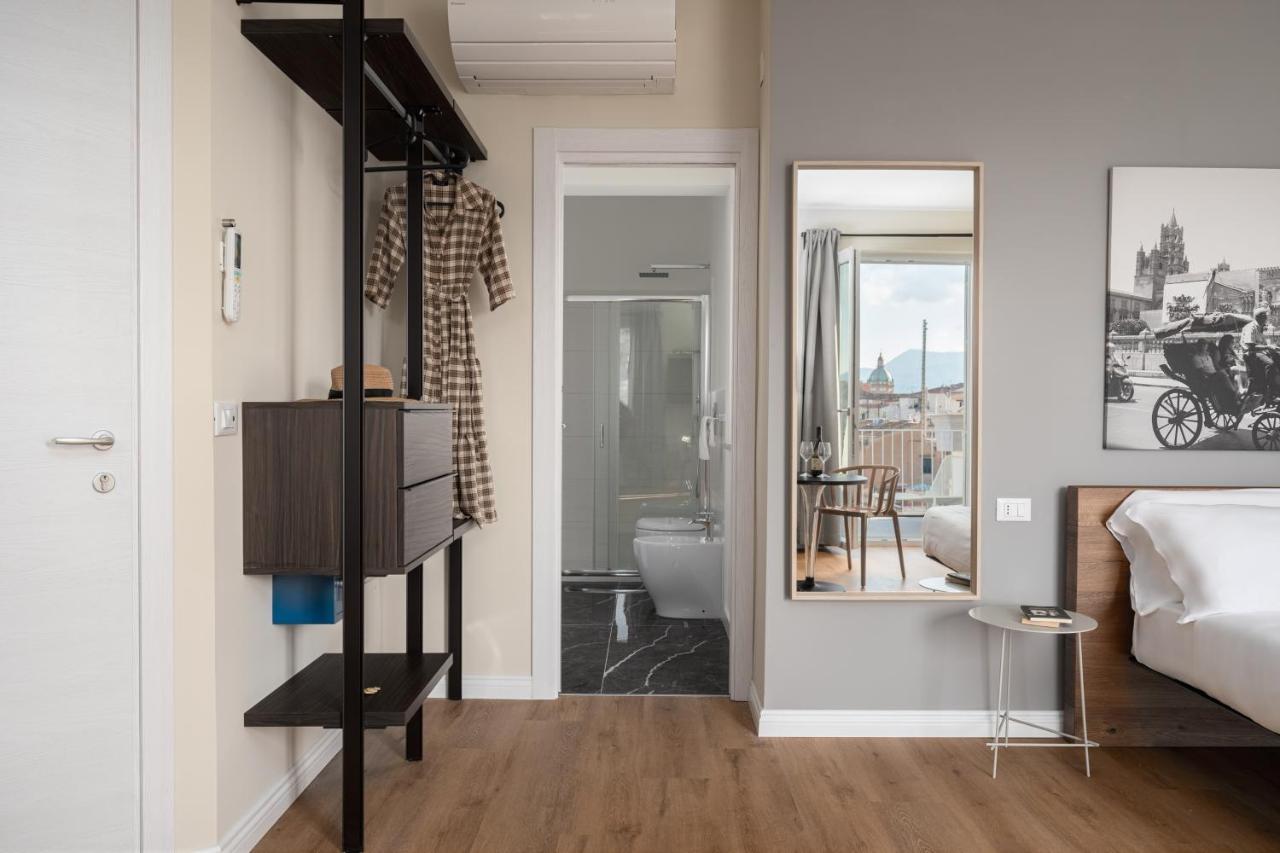 Attico 37 - Queen Room Con Terrazza Privata Palermo Kültér fotó