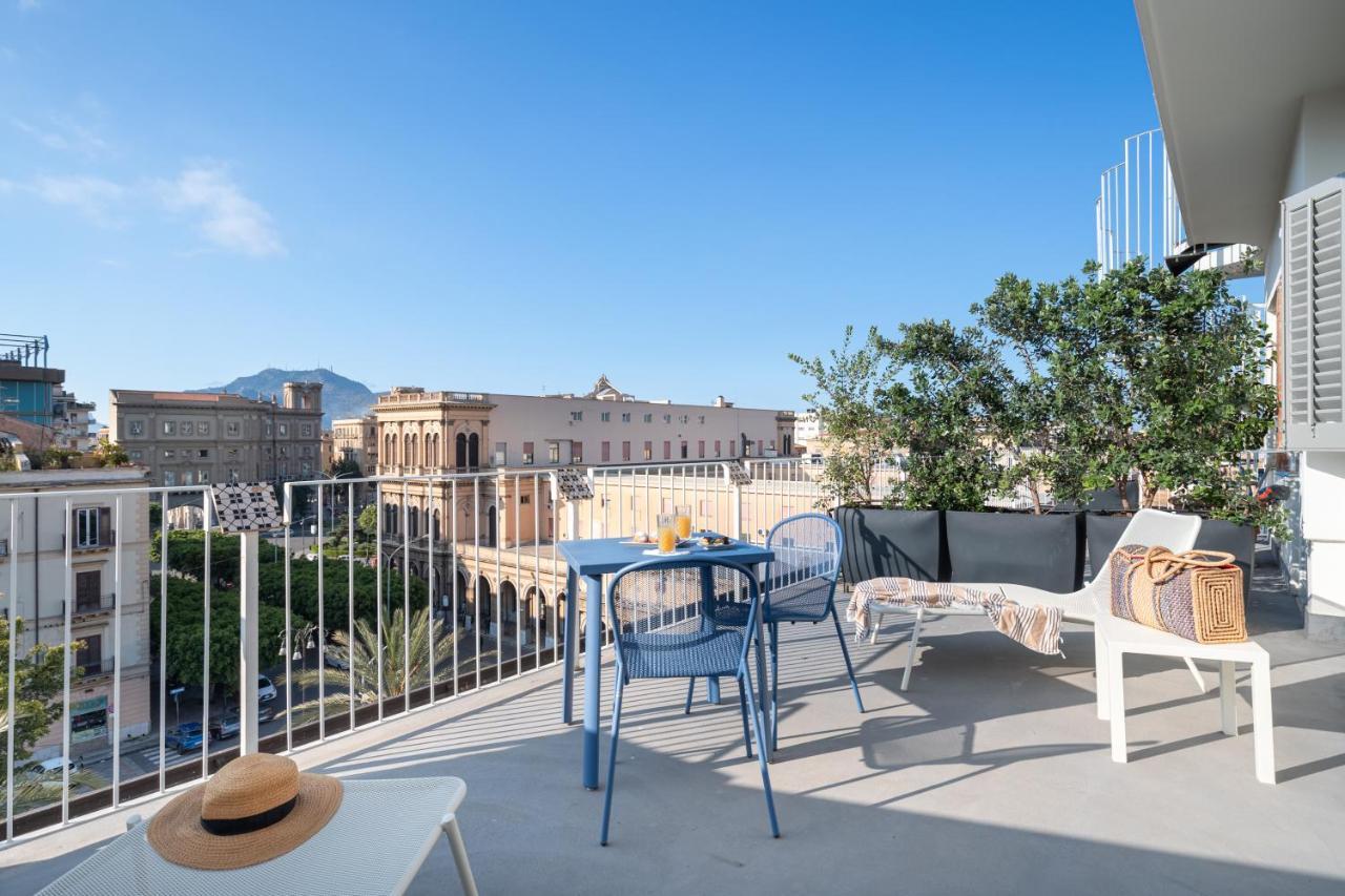 Attico 37 - Queen Room Con Terrazza Privata Palermo Kültér fotó