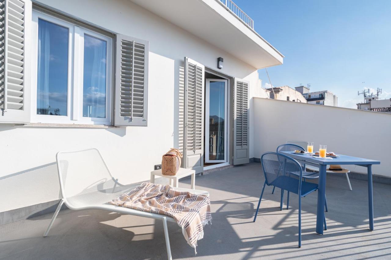 Attico 37 - Queen Room Con Terrazza Privata Palermo Kültér fotó