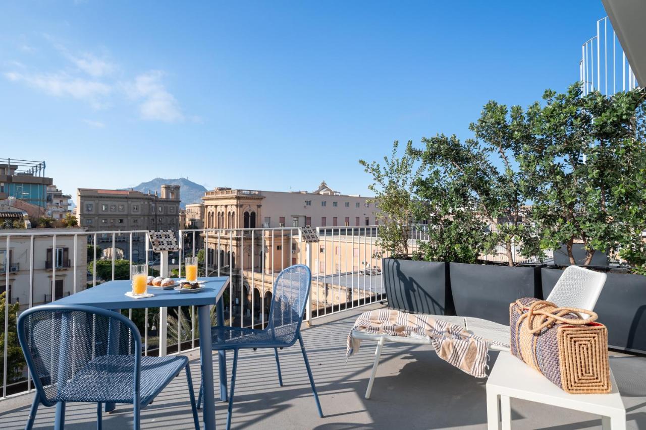 Attico 37 - Queen Room Con Terrazza Privata Palermo Kültér fotó