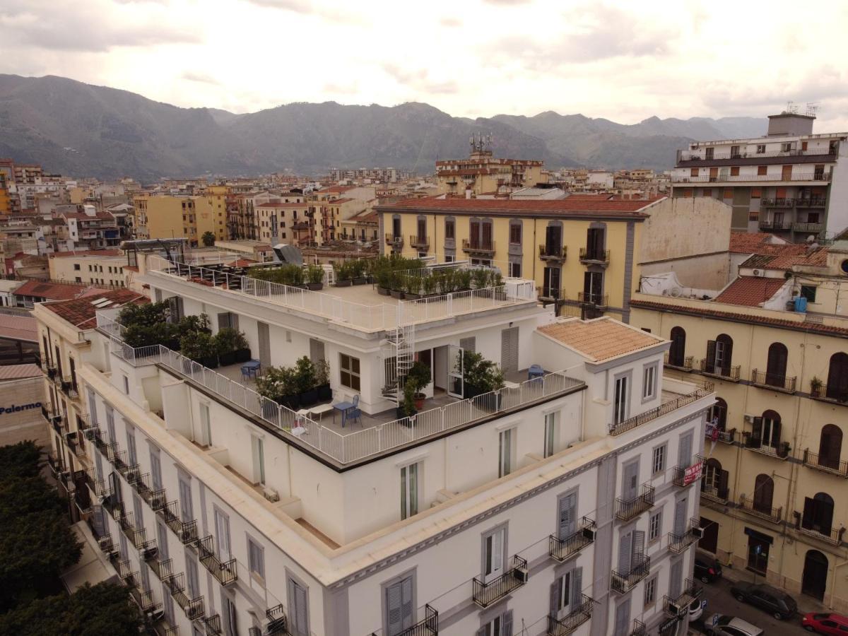 Attico 37 - Queen Room Con Terrazza Privata Palermo Kültér fotó